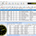 Ham Radio Deluxe logging screen